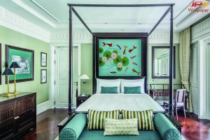 คกแค่งวอลเปเปอร์เวกเตอร์ปลาคาร์ฟที่มีสีสันและดอกบัวในสระน้ำ