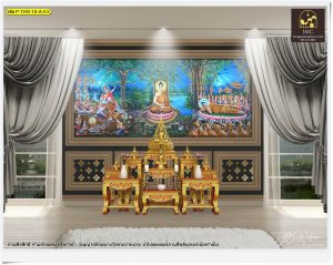สั่งทำวอลล์เปเปอร์ออกแบบฟรีลายพุทธประวัติลายอื่น ๆ