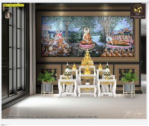 สั่งทำวอลล์เปเปอร์ออกแบบฟรีลายพุทธประวัติลายอื่น ๆ