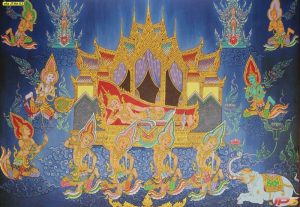 สั่งทำปริ้นวอลเปเปอร์ภาพคมชัดลายพุทธประวัติลายอื่น ๆ