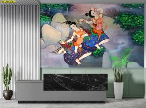 ภาพแคนวาส ติดภายในห้อง