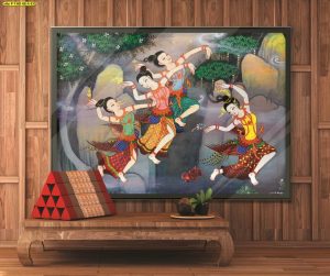 ภาพแคนวาส ติดภายในห้อง