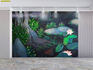 ภาพแคนวาส ติดภายในห้อง