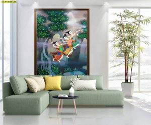 ภาพแคนวาส ติดภายในห้อง