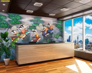 ภาพแคนวาส ติดภายในห้อง